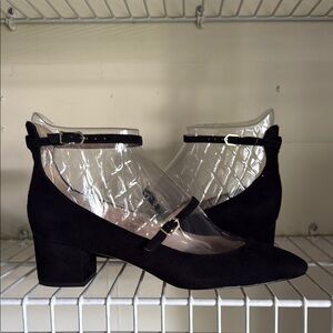 Sam Edelman Black Heels Mary Jane Style